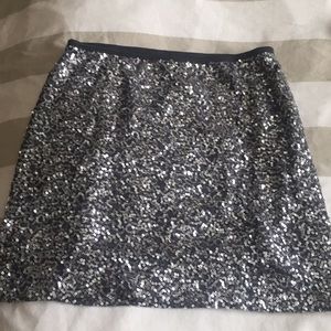 Sequin mini skirt